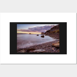 Mumbles Pier from Knab Rock, Swansea Posters and Art